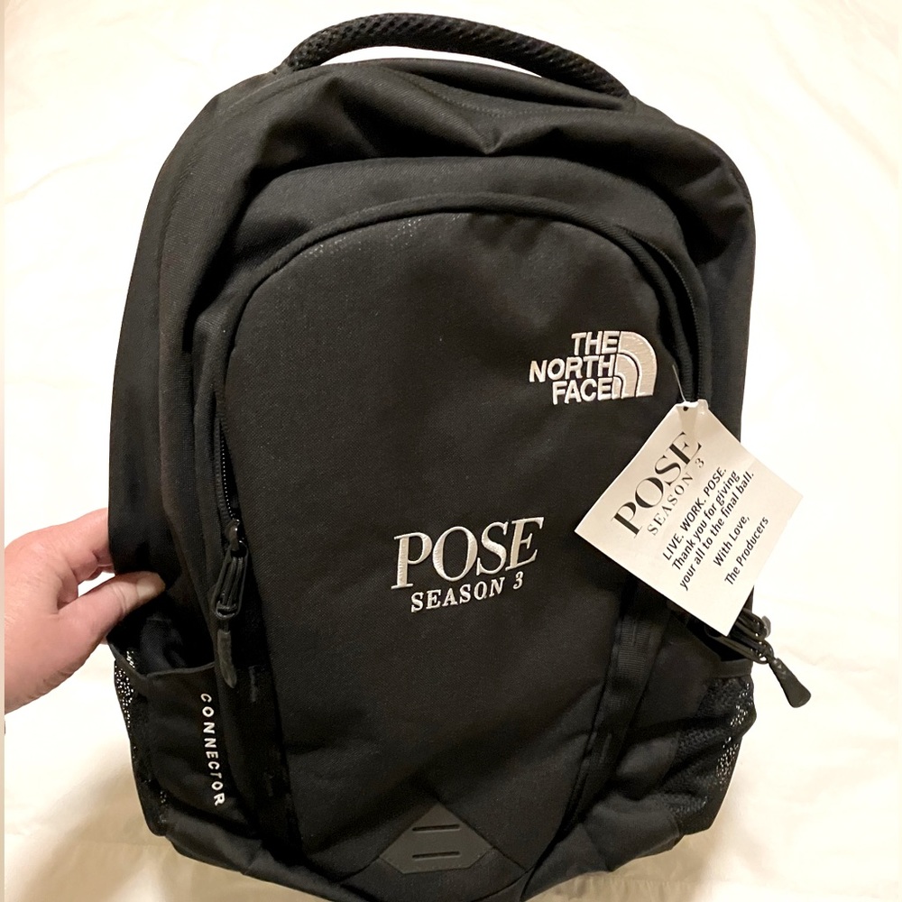 The North Face black laptop backpack, cast & crew gift from “Pose” Season 3 -NWT